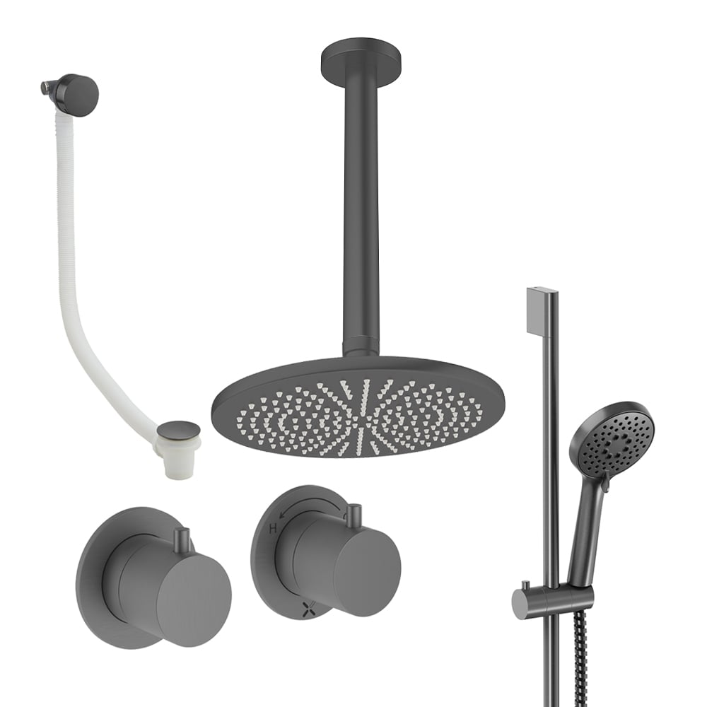 Crosswater Ceiling Mounted Module Shower Set 7