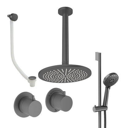 Crosswater Ceiling Mounted Module Shower Set 7