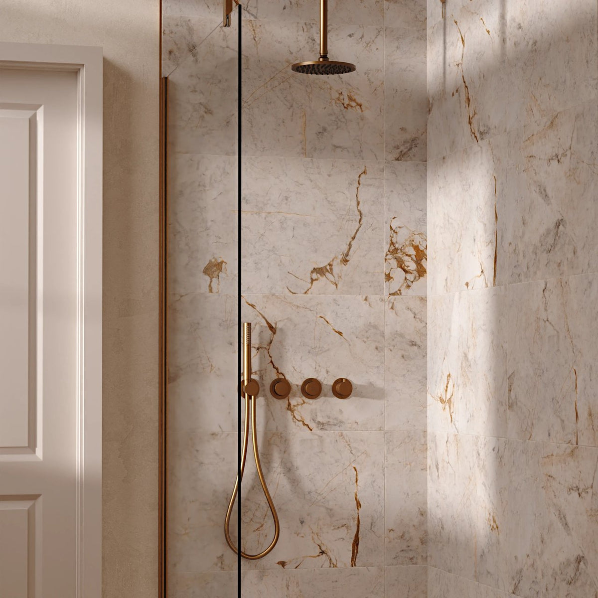 Crosswater Ceiling Mounted Module Shower Set 8