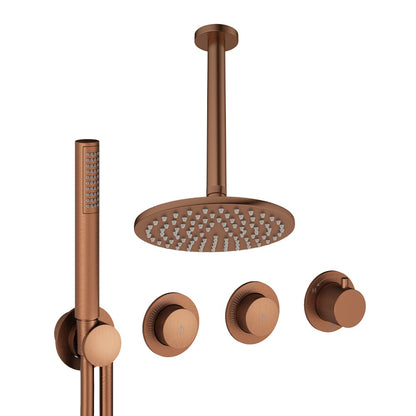 Crosswater Ceiling Mounted Module Shower Set 8