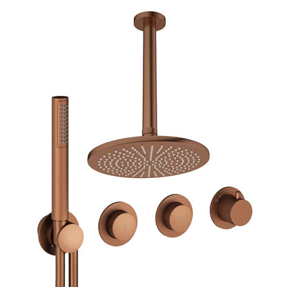 Crosswater Ceiling Mounted Module Shower Set 8