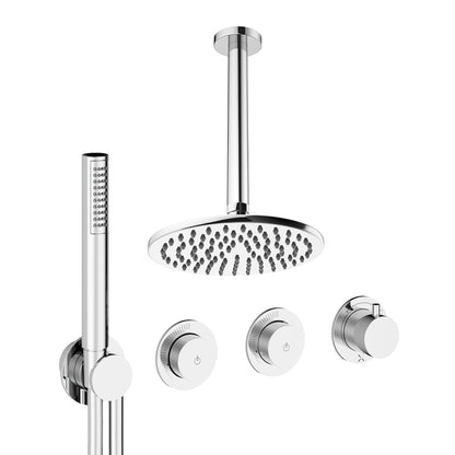 Crosswater Ceiling Mounted Module Shower Set 8