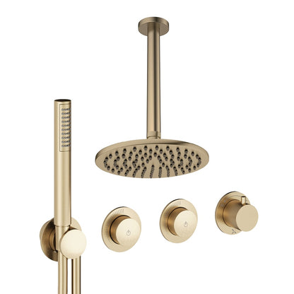 Crosswater Ceiling Mounted Module Shower Set 8