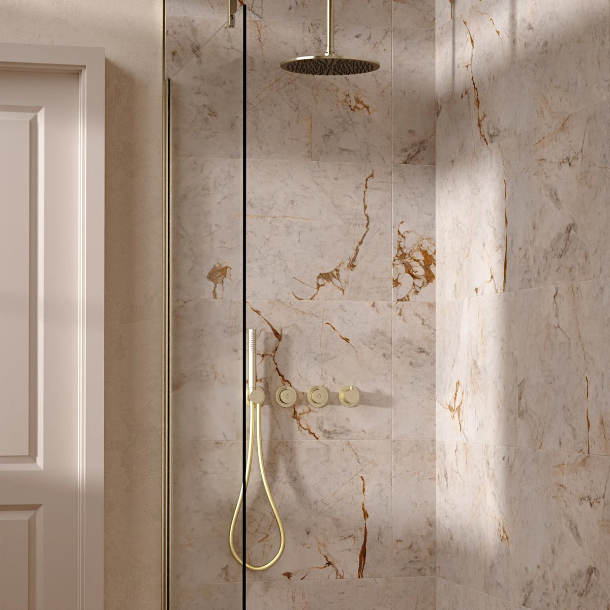 Crosswater Ceiling Mounted Module Shower Set 8