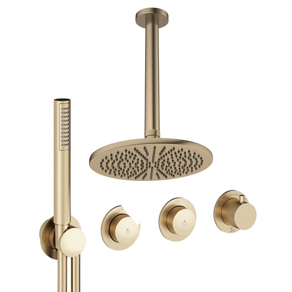 Crosswater Ceiling Mounted Module Shower Set 8