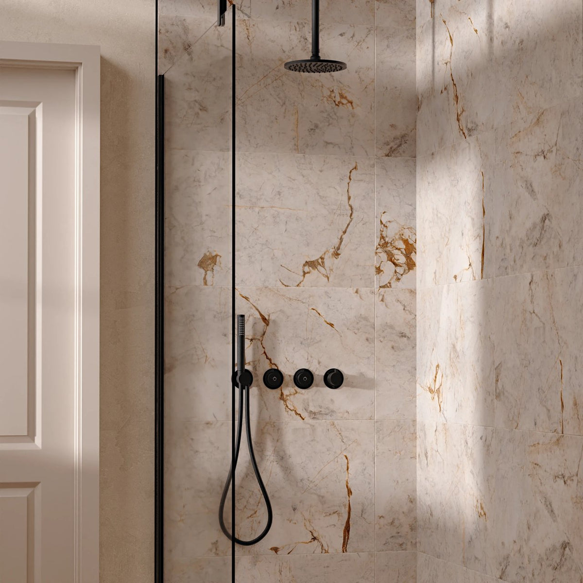 Crosswater Ceiling Mounted Module Shower Set 8