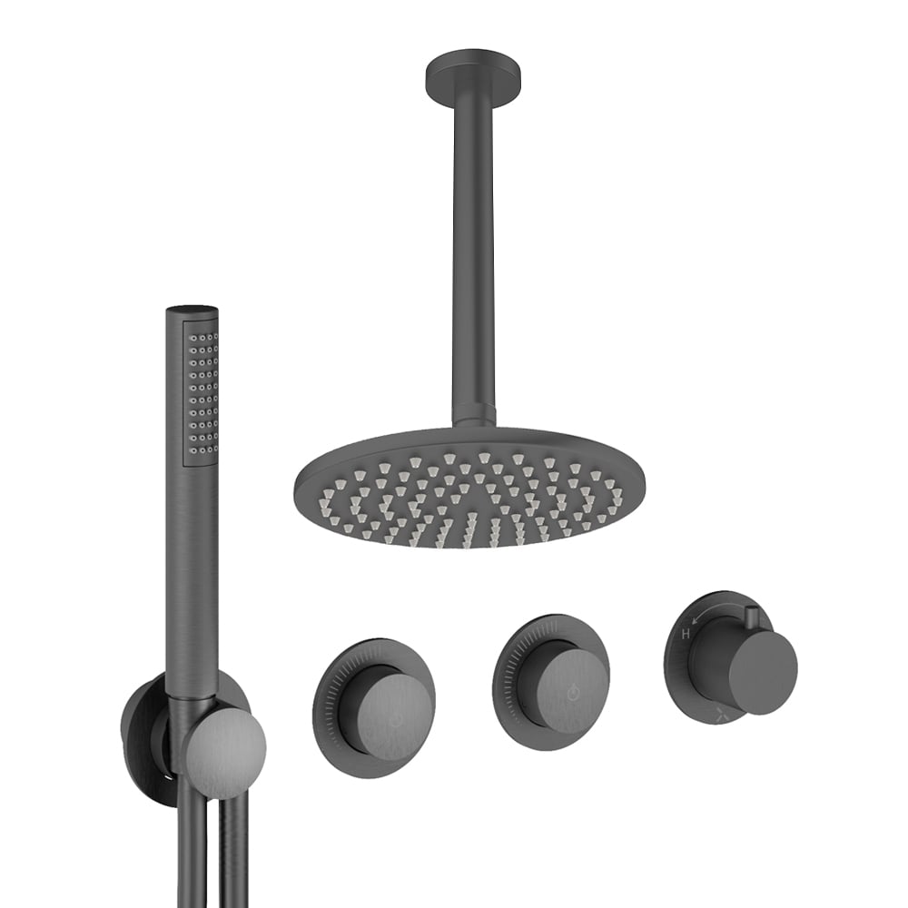 Crosswater Ceiling Mounted Module Shower Set 8