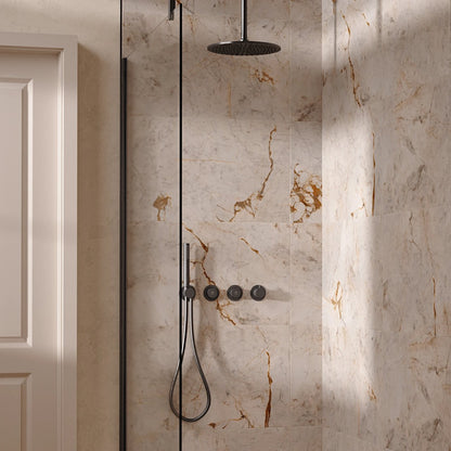 Crosswater Ceiling Mounted Module Shower Set 8