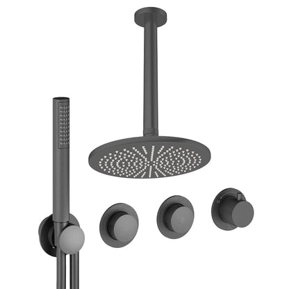 Crosswater Ceiling Mounted Module Shower Set 8