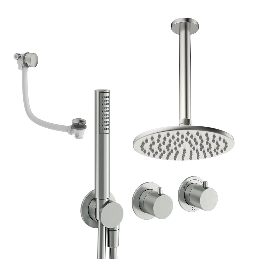 Crosswater Ceiling Mounted Module Shower Set 8