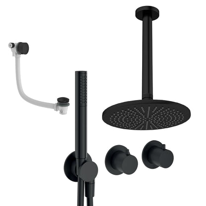 Crosswater Ceiling Mounted Module Shower Set 8