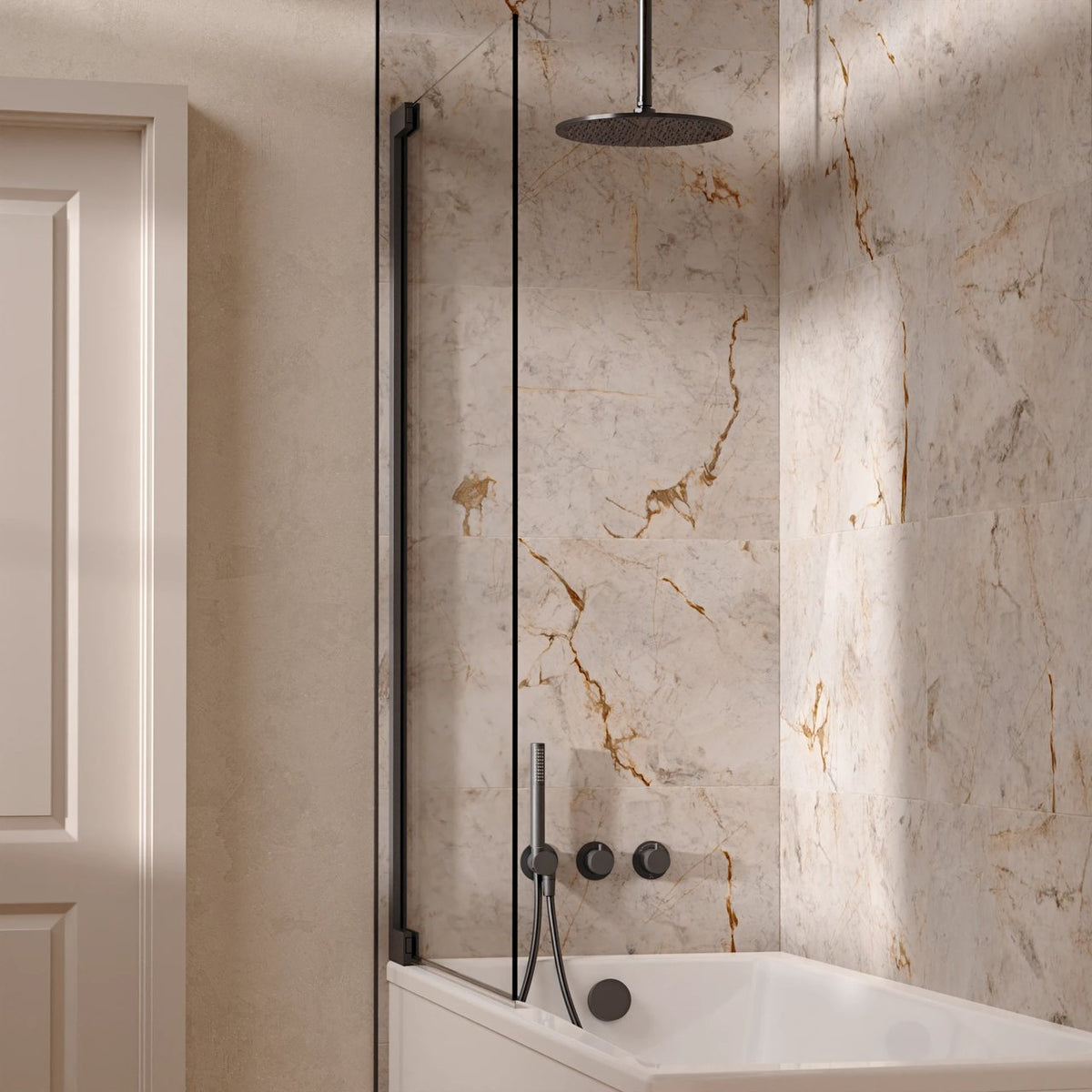 Crosswater Ceiling Mounted Module Shower Set 8