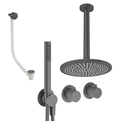 Crosswater Ceiling Mounted Module Shower Set 8