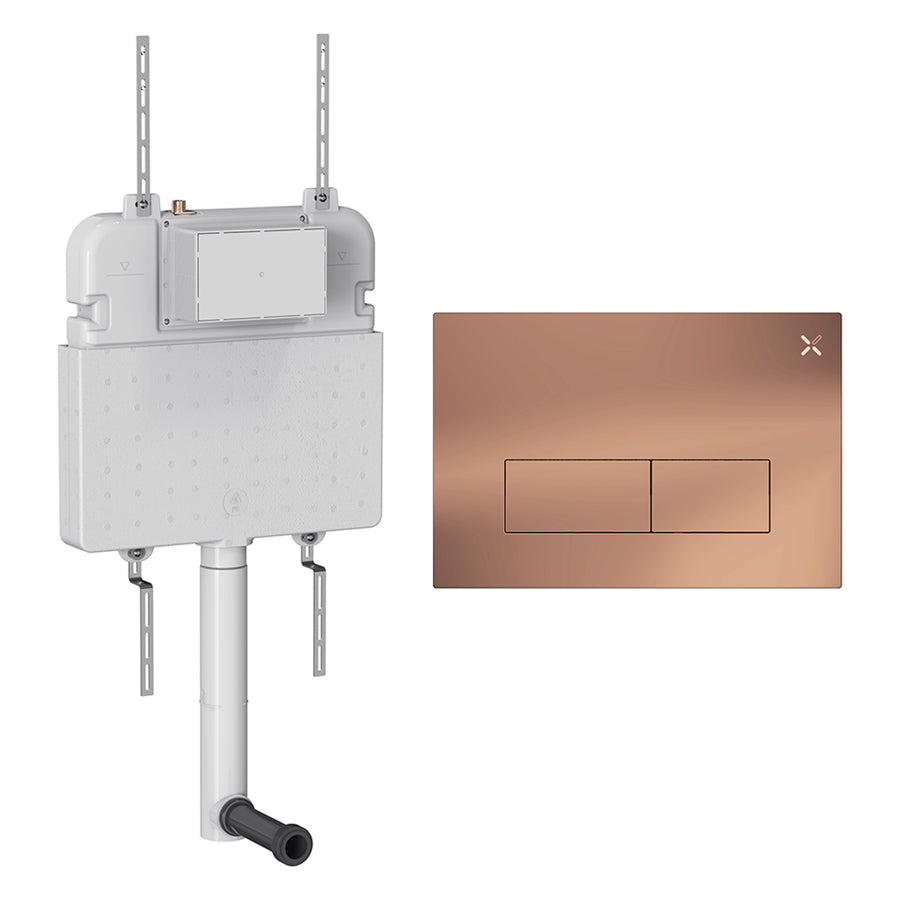 Crosswater MPRO Stainless Steel Cistern Set 2