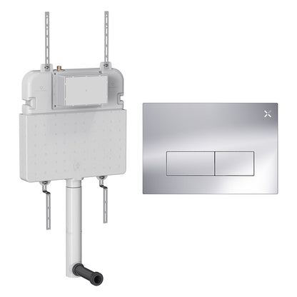Crosswater MPRO Stainless Steel Cistern Set 2