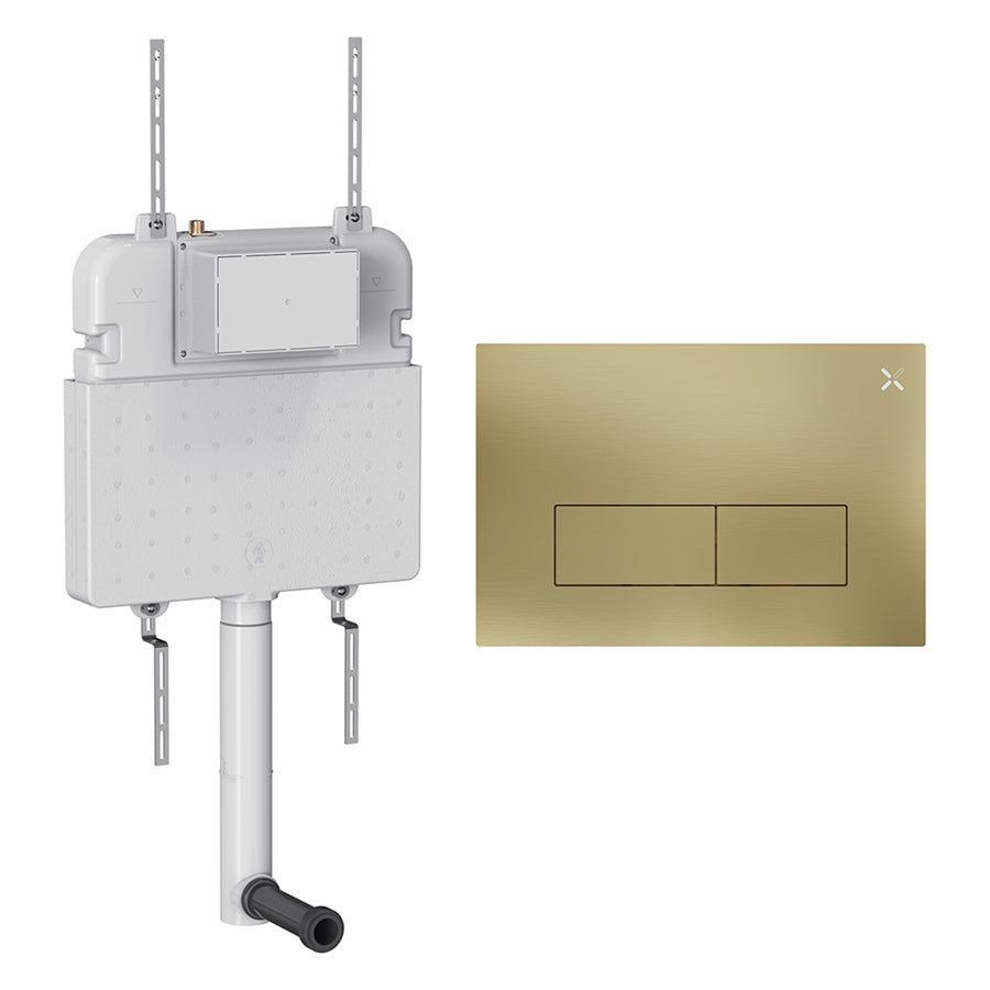 Crosswater MPRO Stainless Steel Cistern Set 2