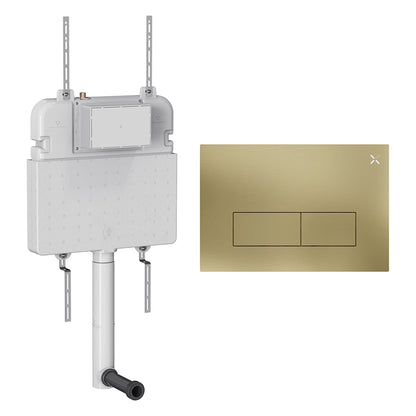 Crosswater MPRO Stainless Steel Cistern Set 2