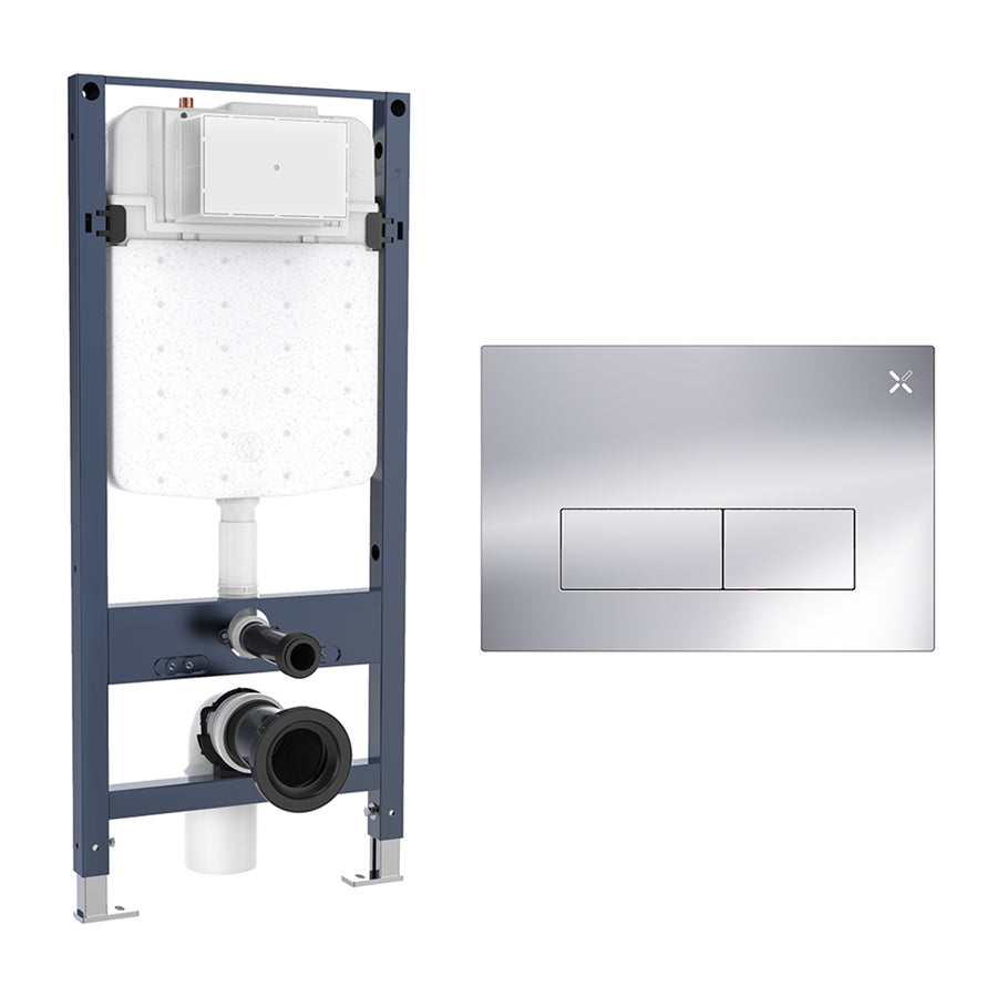 Crosswater MPRO Stainless Steel Frame Set 4