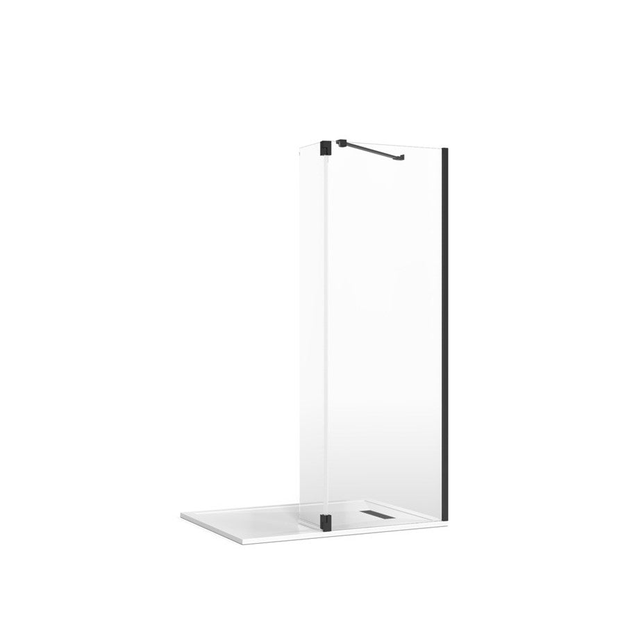 Crosswater Gallery 8 Recess with Hinged Deflector (Angled Bracing Bar)