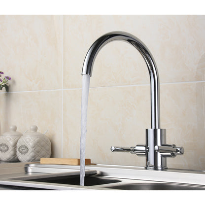 Just Taps Plus Newbury Sink Mixer, Swivel Spout