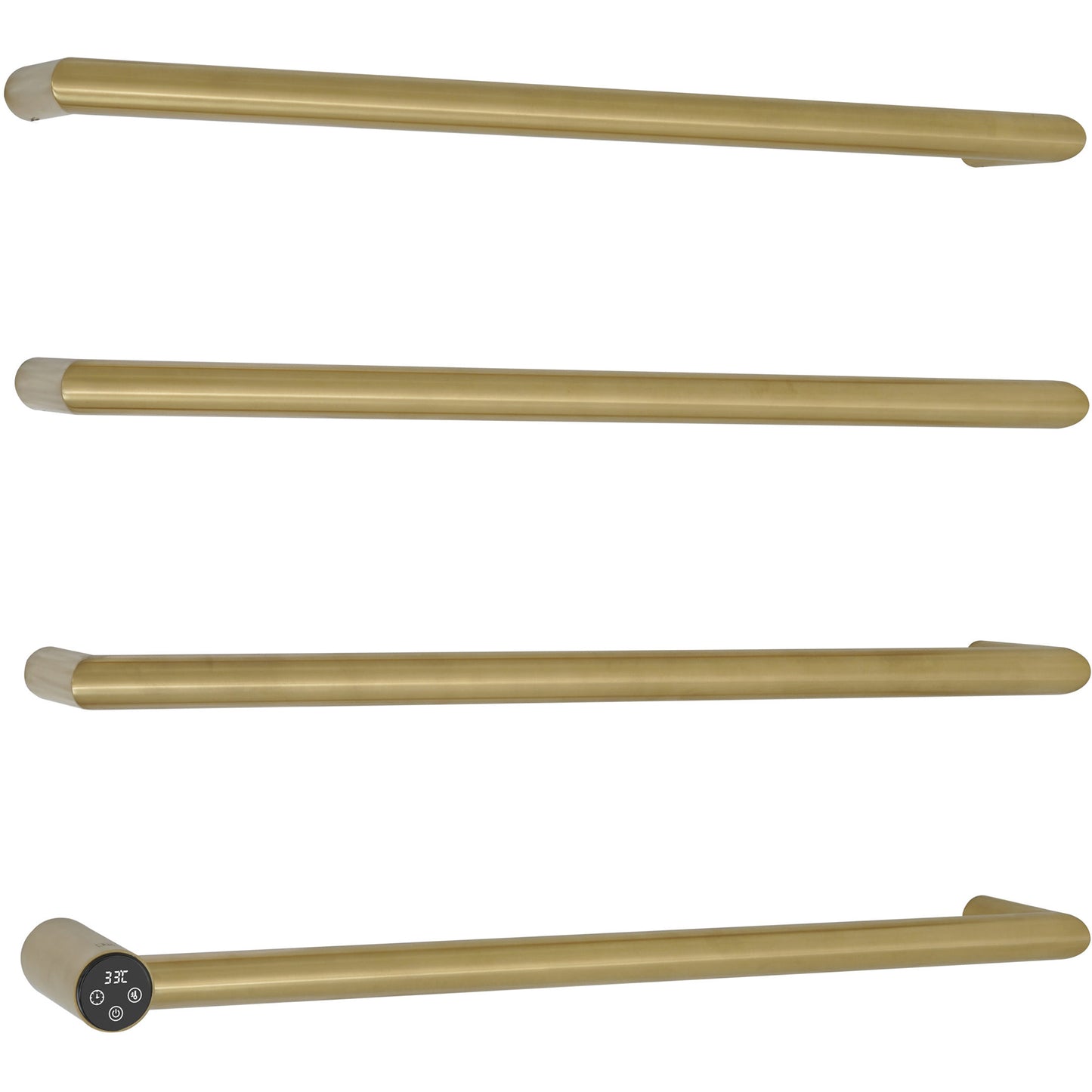 Just Taps Plus OBI Electric Towel Radiator, 600mm