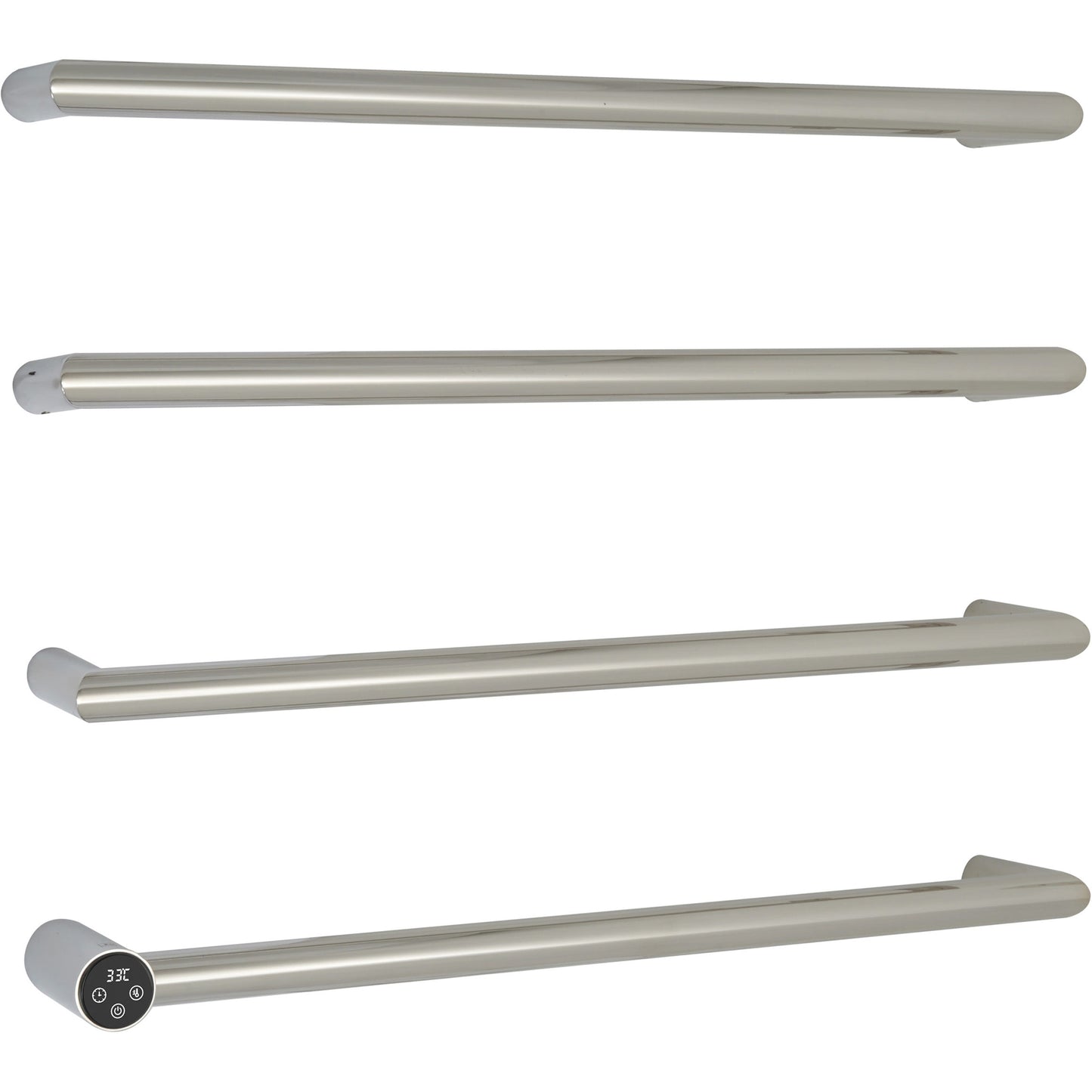 Just Taps Plus OBI Electric Towel Radiator, 600mm
