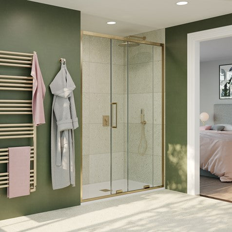 Crosswater Optix OXSLFC1200 10 Single Sliding Door