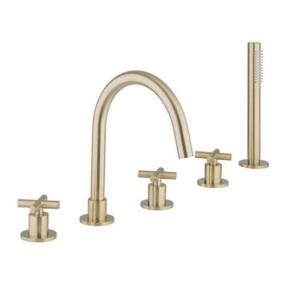 Crosswater MPRO Crosshead Bath 5 Hole Set