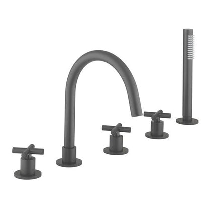 Crosswater MPRO Crosshead Bath 5 Hole Set
