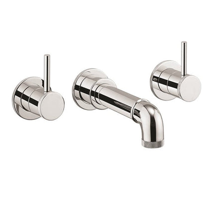Crosswater Mpro Industrial Bath Spout & Wall Stop Taps