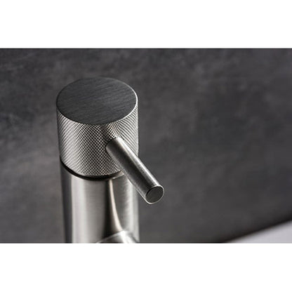Crosswater MPRO Basin Monobloc Knurled Stylish Mixer Tap