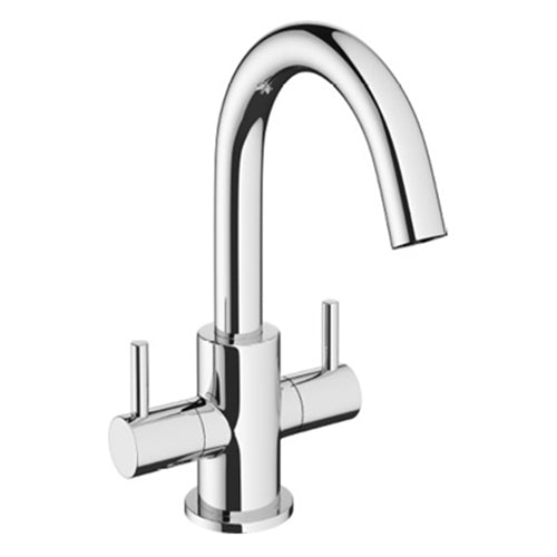 Crosswater MPRO Basin Monobloc Sleek Chrome Mixer Tap for Contemporary Basins