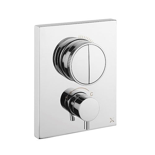 Crosswater MPRO Crossbox Push 2 Outlet Valve (1500 Valve)