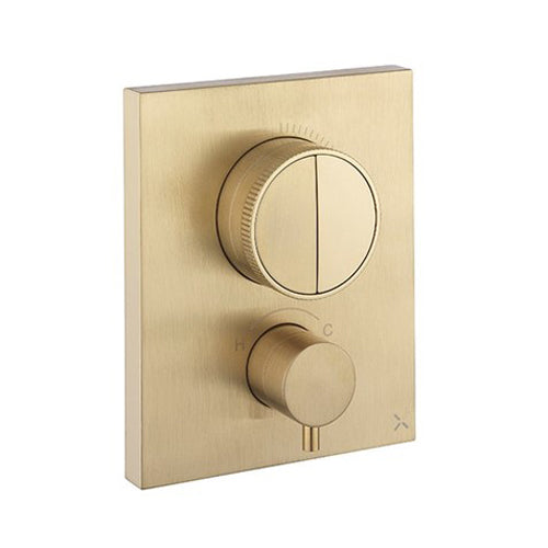 Crosswater MPRO Crossbox Push 2 Outlet Valve (1500 Valve)