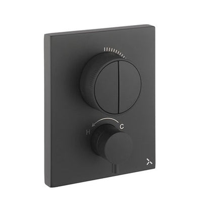 Crosswater MPRO Crossbox Push 2 Outlet Valve (1500 Valve)