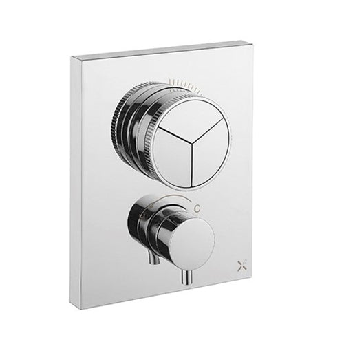 Crosswater MPRO Crossbox Push 3 Outlet Valve (2500 Valve)