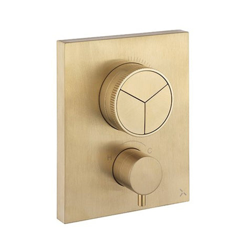 Crosswater MPRO Crossbox Push 3 Outlet Valve (2500 Valve)
