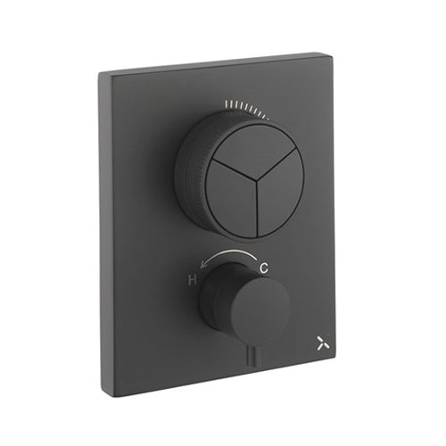 Crosswater MPRO Crossbox Push 3 Outlet Valve (2500 Valve)