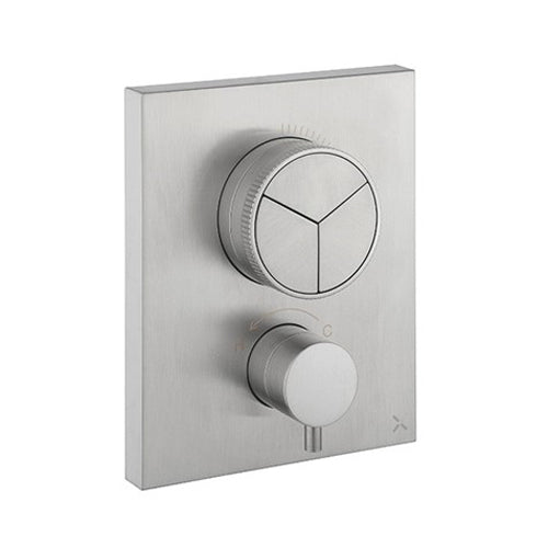 Crosswater MPRO Crossbox Push 3 Outlet Valve (2500 Valve)