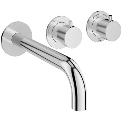 Crosswater MPRO Module 3 Outlet 2 Handle Bath Spout