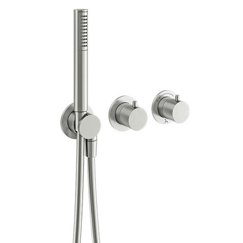 Crosswater MPRO Module 3 Outlet 2 Handle Shower Valve & Handset