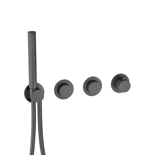 Crosswater Module MPRO Push 2 Outlet Shower Valve with Handset