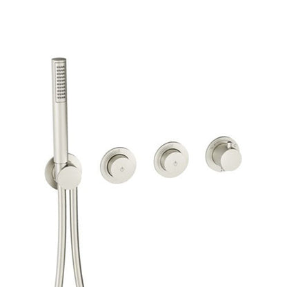 Crosswater Module MPRO Push 2 Outlet Shower Valve with Handset
