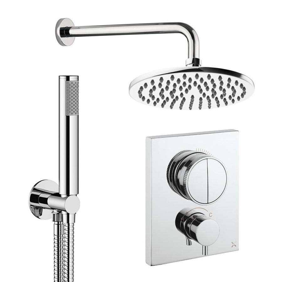 Crosswater Push Shower Set 1
