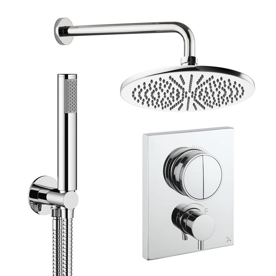 Crosswater Push Shower Set 1