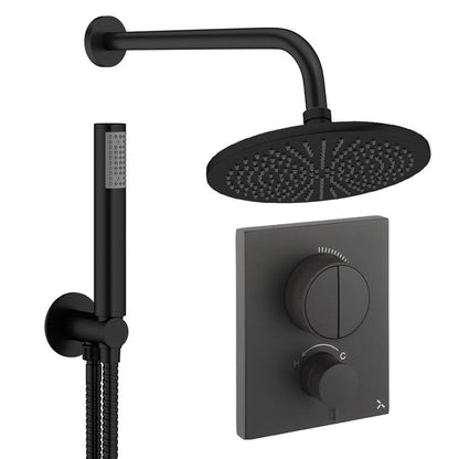 Crosswater Push Shower Set 1