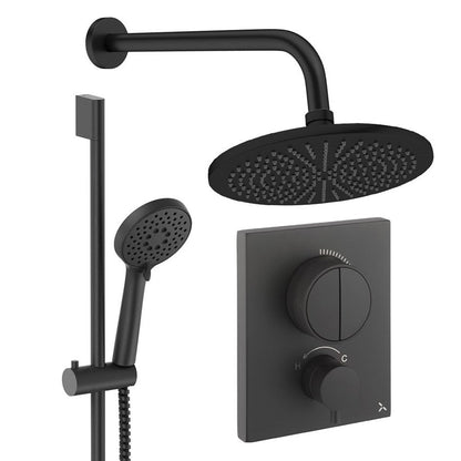 Crosswater Push Shower Set 2