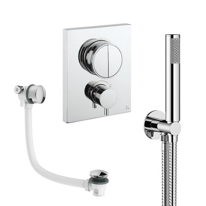 Crosswater Push Shower Set 3