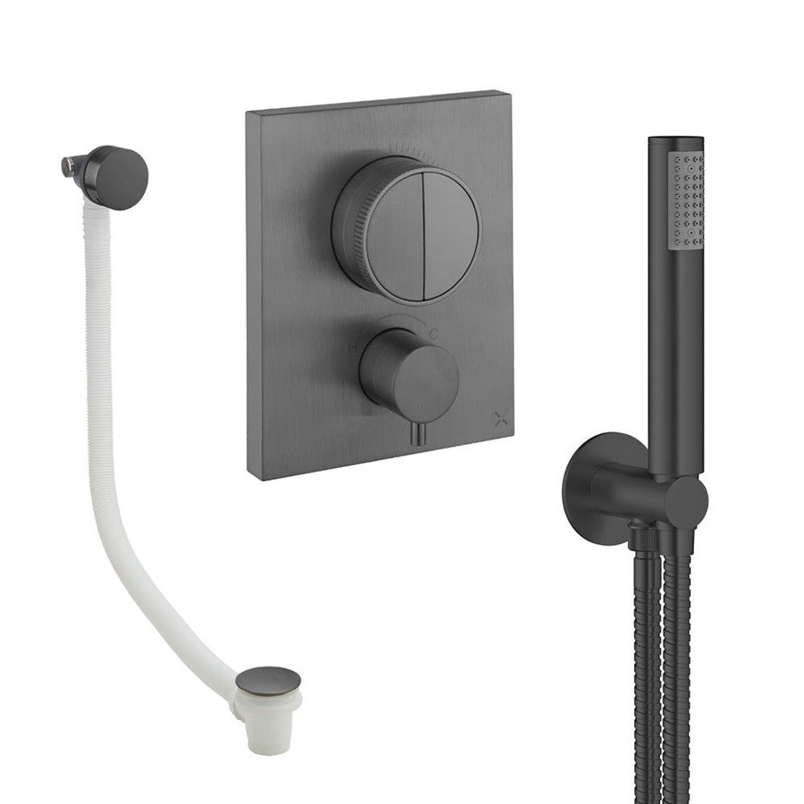 Crosswater Push Shower Set 3