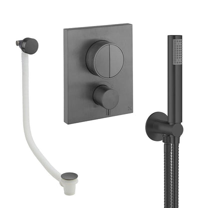 Crosswater Push Shower Set 3